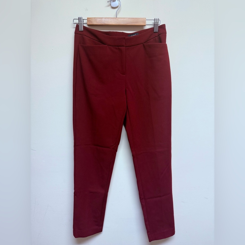 Halogen Rust Red Ankle Pants
